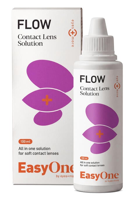 Easy One Flow All-in-One Kontaktlinsenl&ouml;sung (100 ml) 01